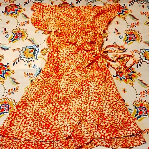 Free People Small Wrap Dress - Picture 1 of 6